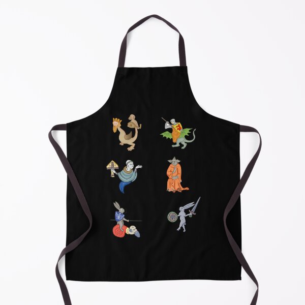 Item preview, Strange Medieval Marginalia Creatures Pattern designed and sold by nctdhlkseos50.