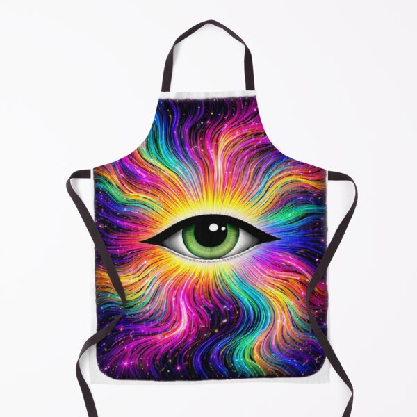 Item preview, Trippy Psychedelic Eye Rainbow Cosmic Aesthetic Design designed and sold by Daily Spark Designs.