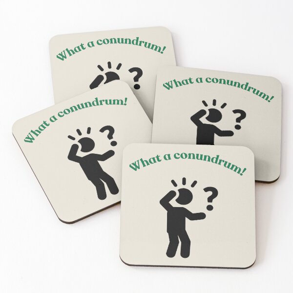 Item preview, What a conundrum! designed and sold by NJcreations22.