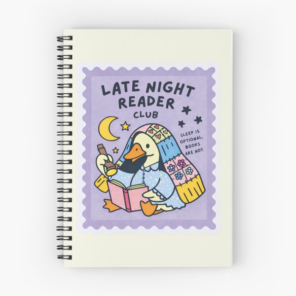 Item preview, Book Lover Waterproof Reader Planner Funny Motivational Duck Goose Funny Animal designed and sold by Kovav.
