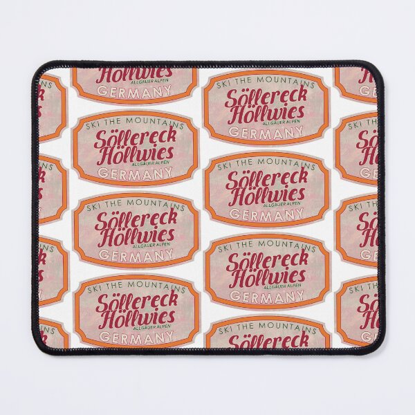Item preview, Söllereck/Höllwies, Germany, Allgäuer Alpen, Ski, textured skiing badge designed and sold by Wanderful-roads.