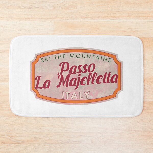 Item preview, Passo Lanciano-La Majelletta, Italy, Ski, textured skiing badge designed and sold by Wanderful-roads.