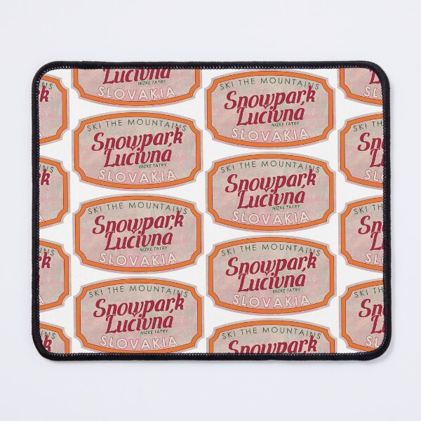 Item preview, Snowpark Lučivná, Slovakia, Nízke Tatry, Ski, textured skiing badge designed and sold by Wanderful-roads.