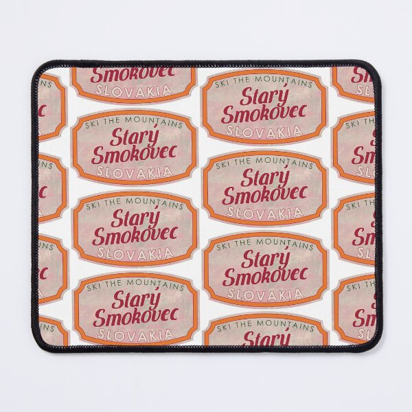 Item preview, Starý Smokovec, Slovakia, Ski, textured skiing badge designed and sold by Wanderful-roads.