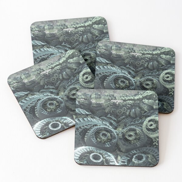 Item preview, Consciousness Fossils - Fractal Landscapes designed and sold by sbartinspace.