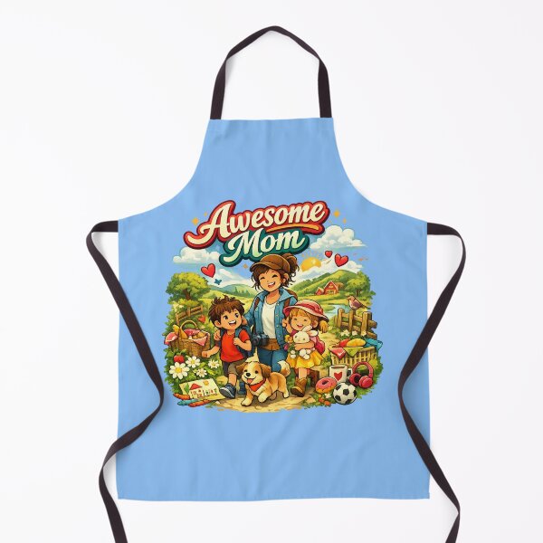 Item preview, Awesome Mom designed and sold by Teacuppupdesign.