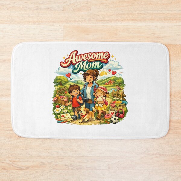 Item preview, Awesome Mom designed and sold by Teacuppupdesign.