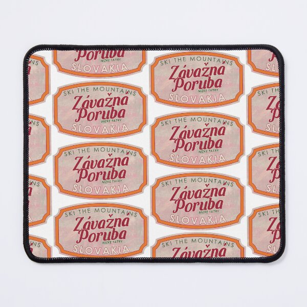 Item preview, Závažná Poruba, Slovakia, Nízke Tatry, Ski, textured skiing badge designed and sold by Wanderful-roads.