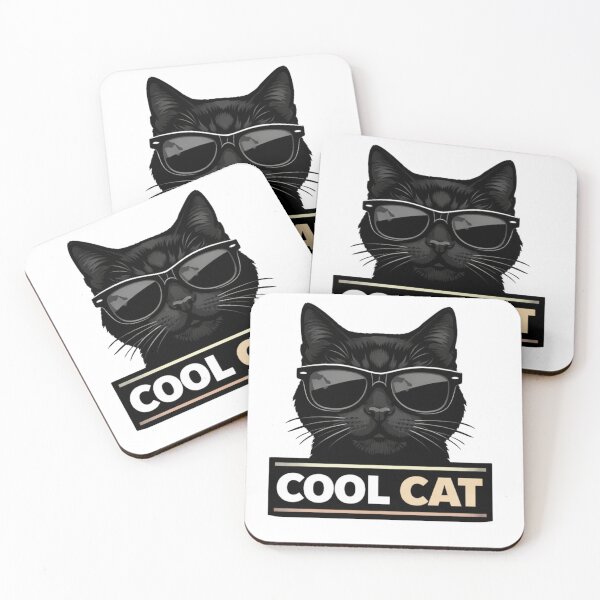 Item preview, Cool Cat Sunglasses Funny Cat Lover Design designed and sold by Daily Spark Designs.