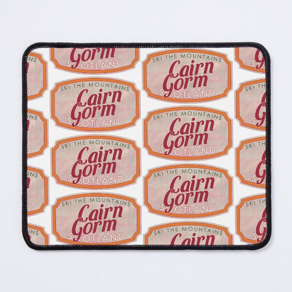 Item preview, Cairn Gorm, United Kingdom, Highland, Ski, textured skiing badge designed and sold by Wanderful-roads.