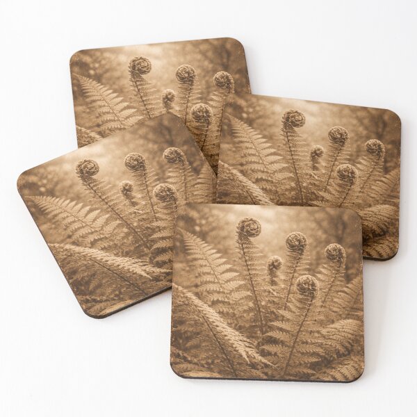 Item preview, Vintage Sepia Fern Forest – Moody Botanical Rustic Wall Art designed and sold by Darlin8888.