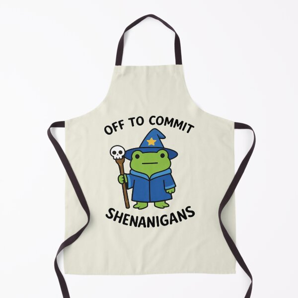 Item preview, Off to Commit Shenanigans Wizard Frog designed and sold by Vonravenn.