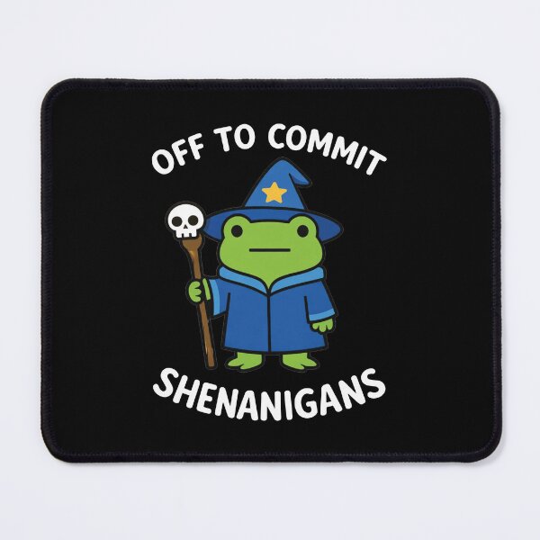 Item preview, Off to Commit Shenanigans Wizard Frog 2 designed and sold by Vonravenn.