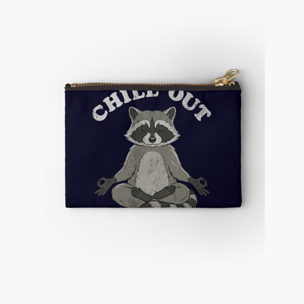 Item preview, Chill Out Raccoon Meditation Mindfulness Yoga designed and sold by Covent Vaughn.