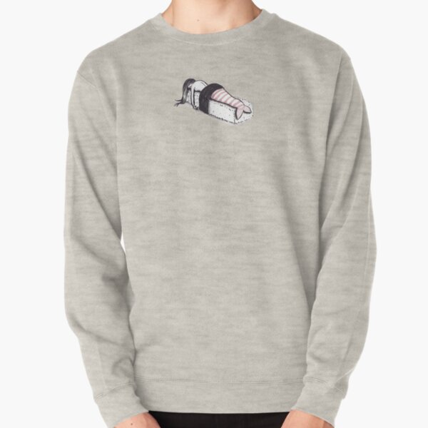 sushi mermaid Pullover Sweatshirt