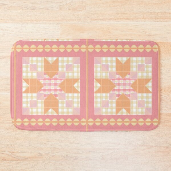 Item preview, Gingham Quilt Block designed and sold by KNBdesign.