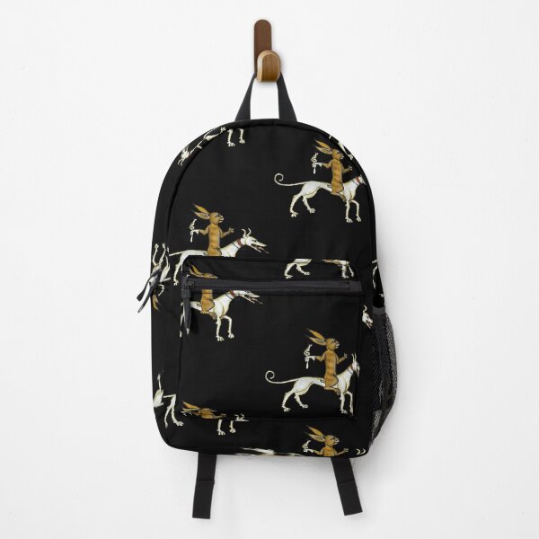 Item preview, Bizarre Medieval Marginalia Rabbit Riding Dog designed and sold by nctdhlkseos50.