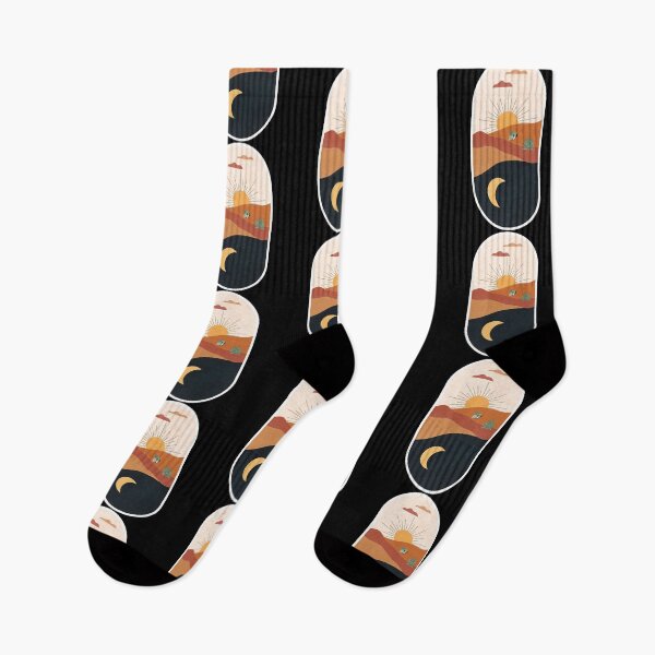 Item preview, Minimalist Alt Western Desert Sunset Art designed and sold by nctdhlkseos50.