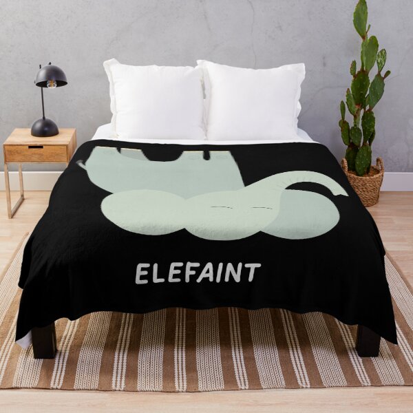 Item preview, Funny Elefaint - Cute Fainting Elephant Pun Graphic designed and sold by artworkathome.