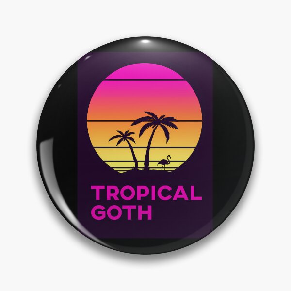 Item preview, Tropical Goth Sunset Palm Tree Graphic designed and sold by nctdhlkseos50.
