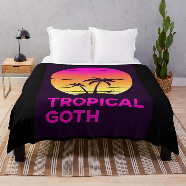 Item preview, Tropical Goth Sunset Palm Tree Graphic designed and sold by nctdhlkseos50.