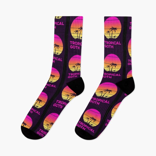 Item preview, Tropical Goth Sunset Palm Tree Graphic designed and sold by nctdhlkseos50.