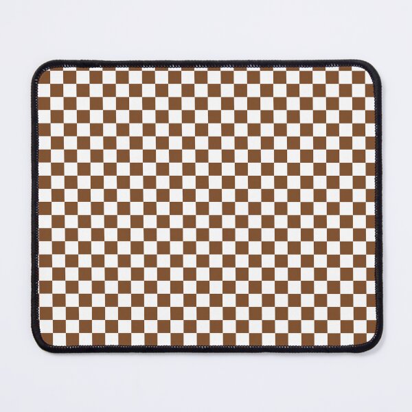 Item preview, Brown and White Checkered Design designed and sold by rochelledgn.