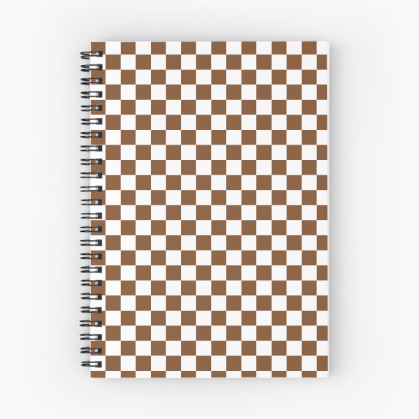 Item preview, Brown and White Checkered Design designed and sold by rochelledgn.