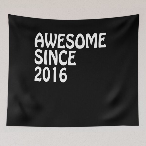 Item preview, Awesome Since 2016 Shirt Birthday Gift Tee designed and sold by shoppzee.