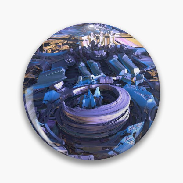 Item preview, Cyber 008 - Fractal Landscapes designed and sold by sbartinspace.