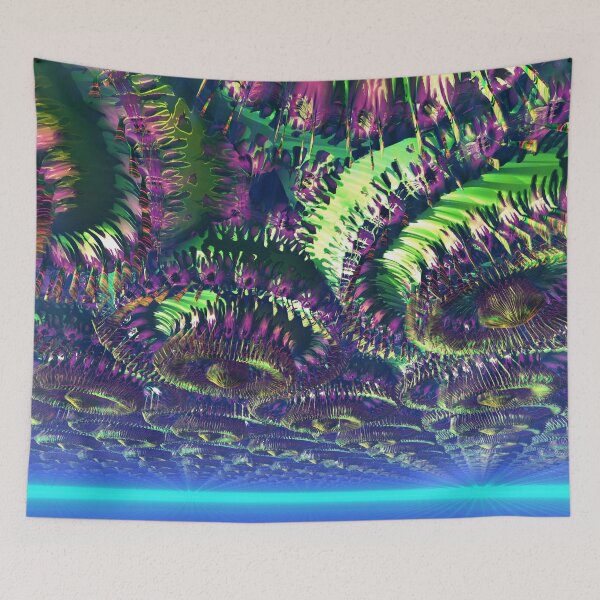 Item preview, Flowers Ceiling - Fractal Landscapes designed and sold by sbartinspace.