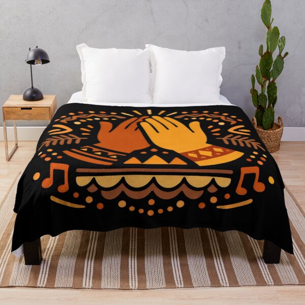 Item preview, Tribal Rhythm Hands Musical Vibes Pattern designed and sold by SplashTastic.