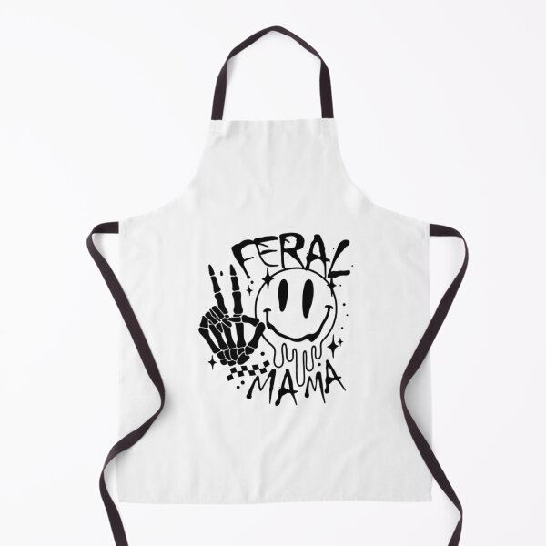 Item preview, Feral Mama Melting Smiley Face Graphic designed and sold by twgzaoiu15.