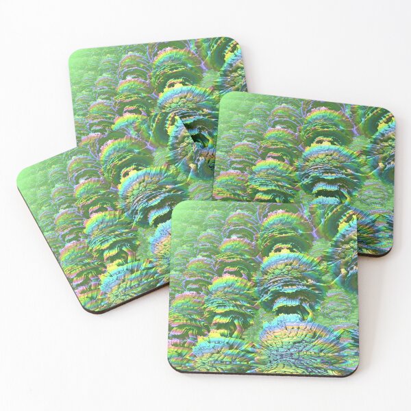 Item preview, Flowers Wall 019 - Fractal Landscapes designed and sold by sbartinspace.