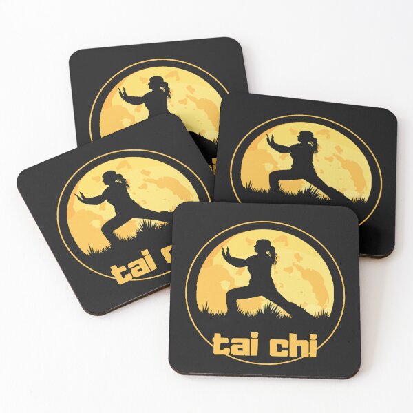 Item preview, TAI CHI WOMAN FLOW – BOLD ORANGE ENERGY ZEN POWER DESIGN designed and sold by Aquarius-club.
