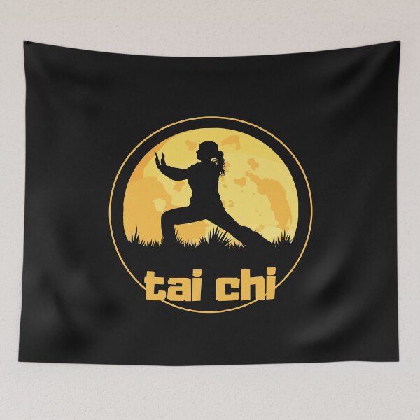 Item preview, TAI CHI WOMAN FLOW – BOLD ORANGE ENERGY ZEN POWER DESIGN designed and sold by Aquarius-club.