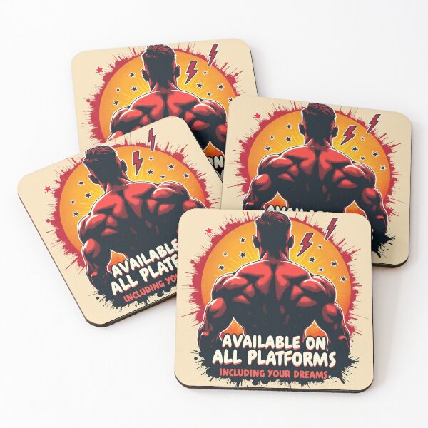 Item preview, Muscular Retro Hero Comic Art Bold Illustration designed and sold by InkDazzle.