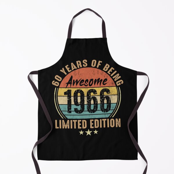 Item preview, 60th Birthday Retro Limited Edition 1966 Distressed Gift designed and sold by FernaRoje.