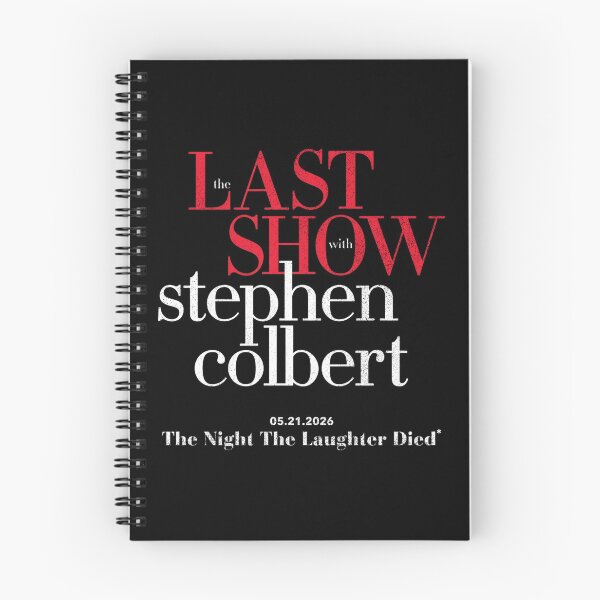 Artikelvorschau, Stephen Colbert – Die Nacht, in der das Lachen starb – Stephen Colberts letzte Show, 21. Mai 2026 entworfen und verkauft von CandleSpirit.