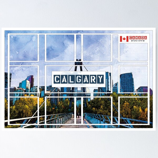 Item preview, Calgary Canada Travel designed and sold by Thistle-TShop.