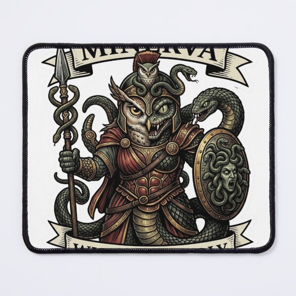 Item preview, Minerva Nightmare Serpent Hybrid Sticker designed and sold by Imaginarium of Chaos falcon88 .