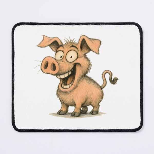 Item preview, Laughing Pig designed and sold by Yomere.