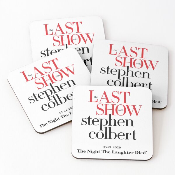Item preview, Stephen Colbert - The Night The Laughter Died - Stephen Colbert Final Show May 21 2026 designed and sold by CandleSpirit.