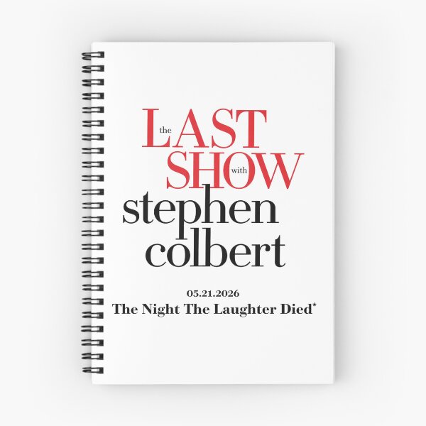 Artikelvorschau, Stephen Colbert – Die Nacht, in der das Lachen starb – Stephen Colberts letzte Show, 21. Mai 2026 entworfen und verkauft von CandleSpirit.