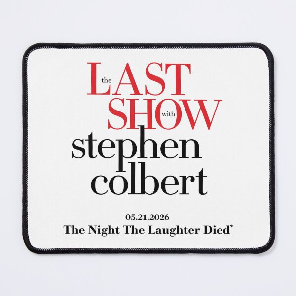 Item preview, Stephen Colbert - The Night The Laughter Died - Stephen Colbert Final Show May 21 2026 designed and sold by CandleSpirit.