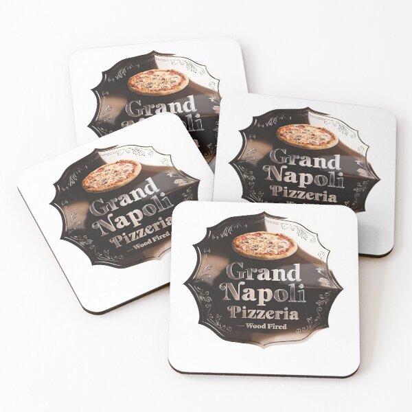 Item preview, A logo for Grand Napoli Pizzeria on transparent background designed and sold by Creative88Art.