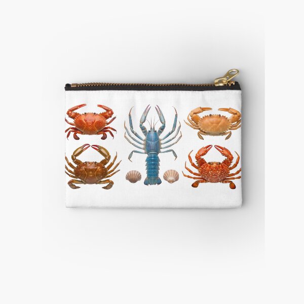 Item preview, A colorful arrangement of crabs and a lobster on transparent background designed and sold by Creative88Art.