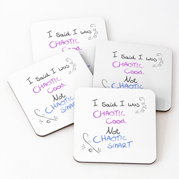 Item preview, Chaotic Good Not Chaotic Smart Meme Art designed and sold by twgzaoiu15.