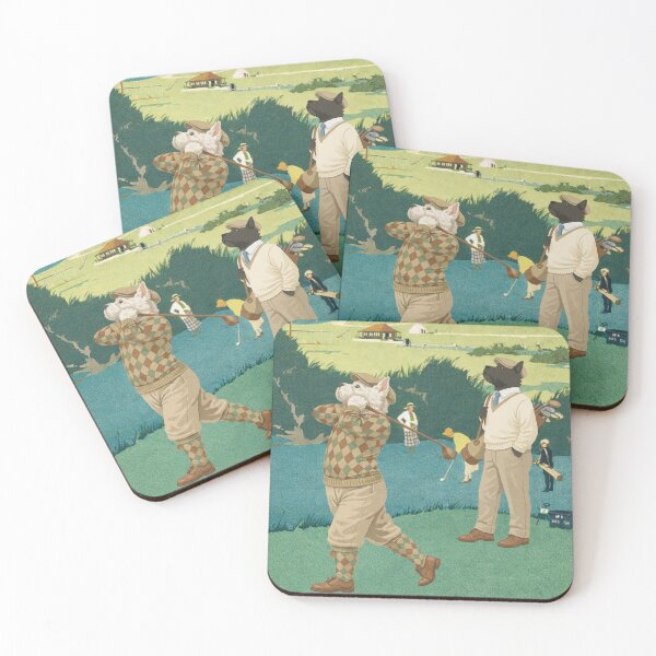 Item preview, Cruden Bay Vintage Golf Poster designed and sold by CJChronicles.