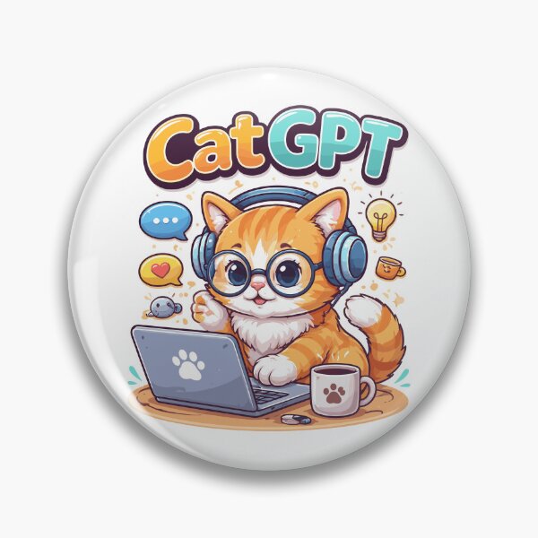 Item preview, CatGPT designed and sold by aipolohu.